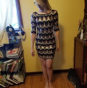 Crystal Doll Sequin Dress